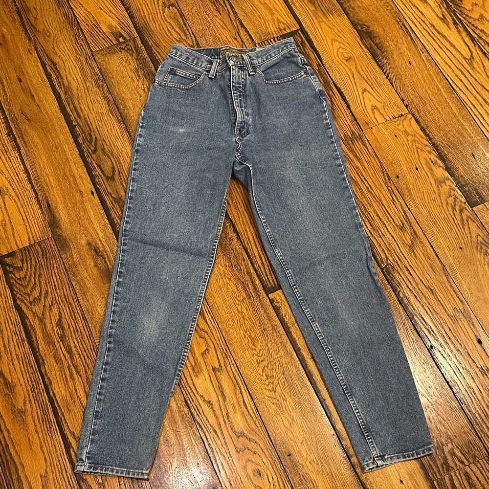 ANNE KLEIN DENIM HIGH WAISTED WOMENS SIZE 6 BLUE JEANS